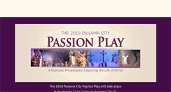Desktop Screenshot of panamacitypassionplay.com
